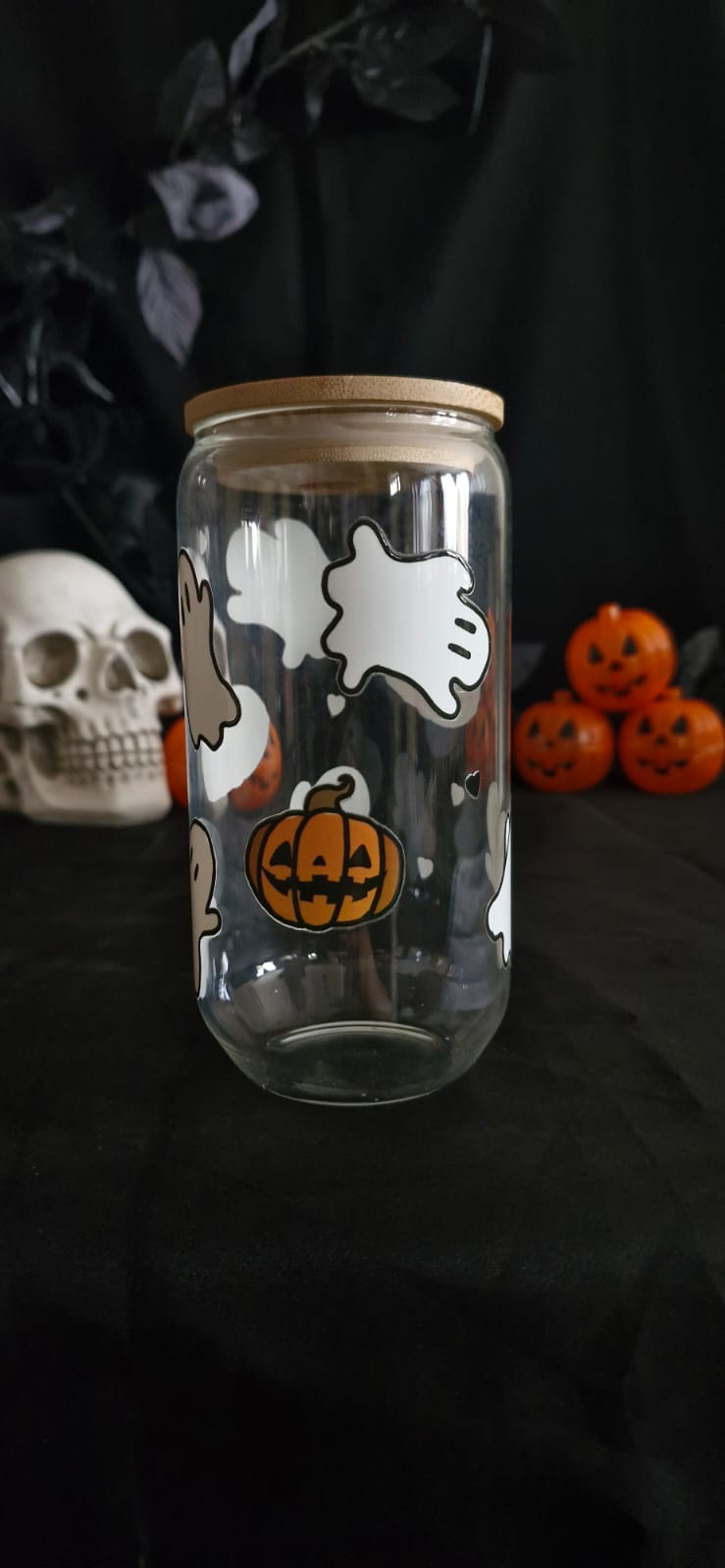 Vaso Fantasma y Calabaza