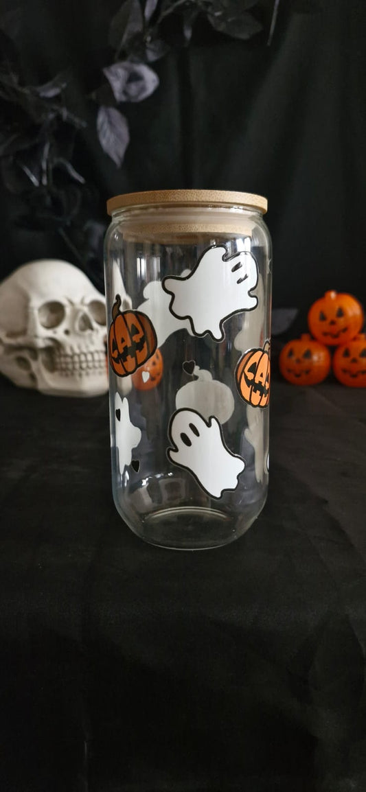 Vaso Fantasma y Calabaza