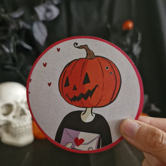 Pumpkin Love Perfil Sticker