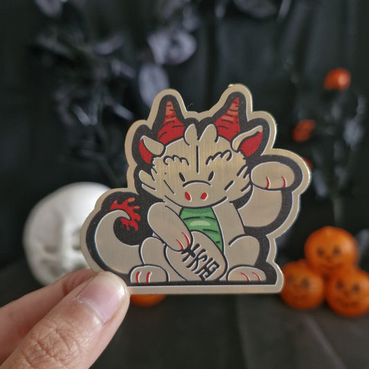 Lucky Dragon Brillante Sticker