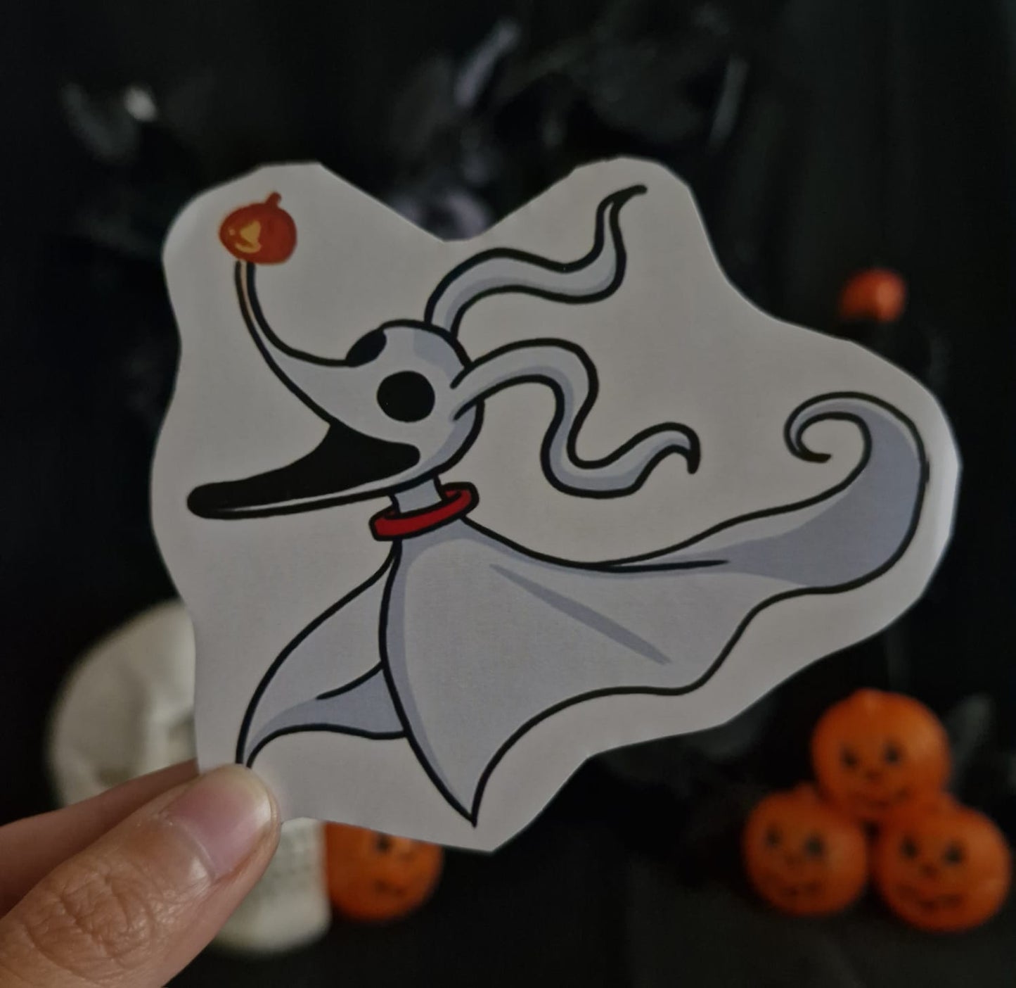 Dog Ghost Sticker