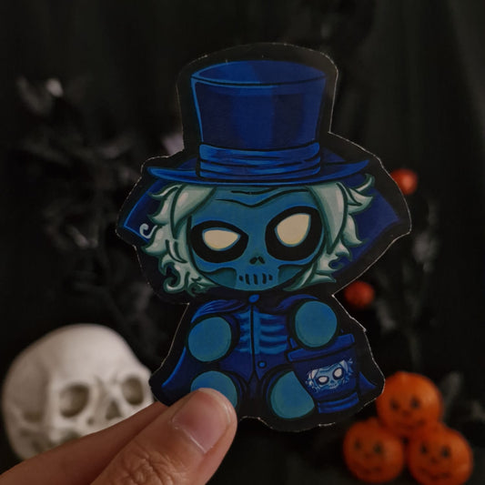 Hat Ghost Sticker