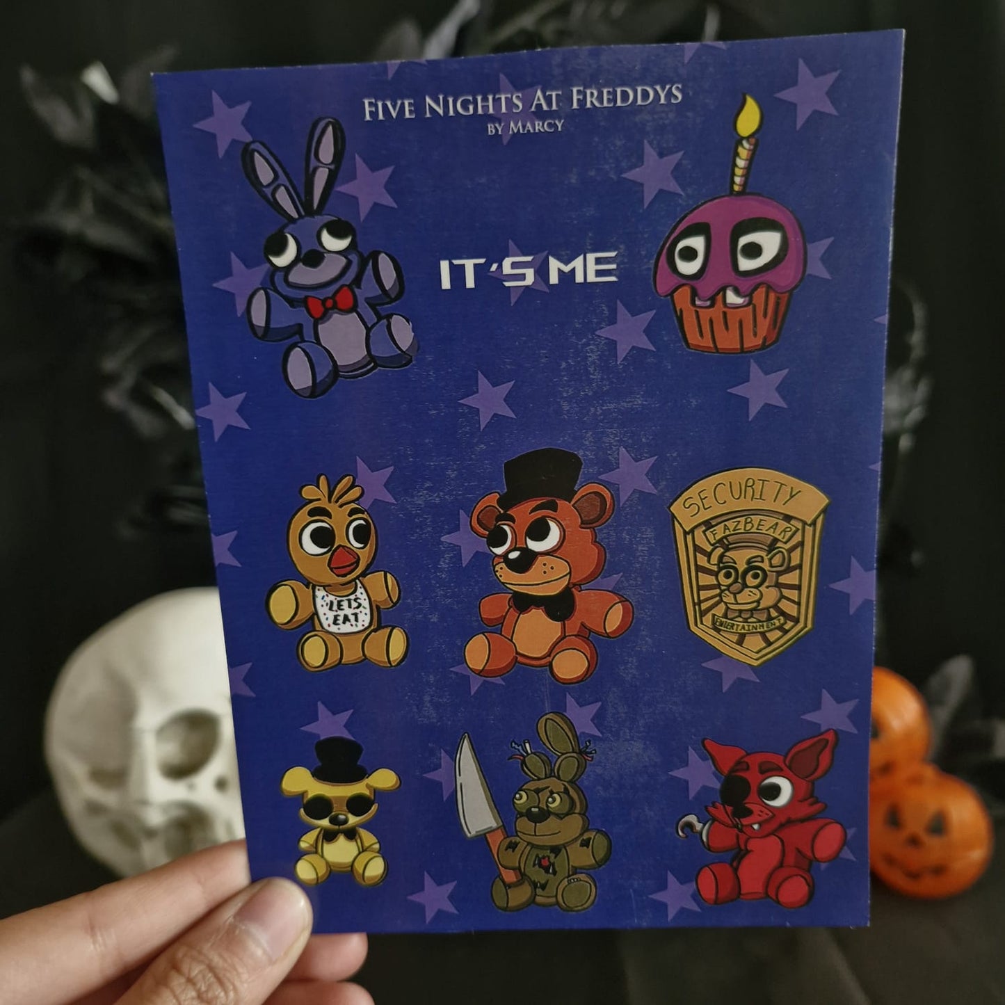 Haunted Pizzeria Sticker Set