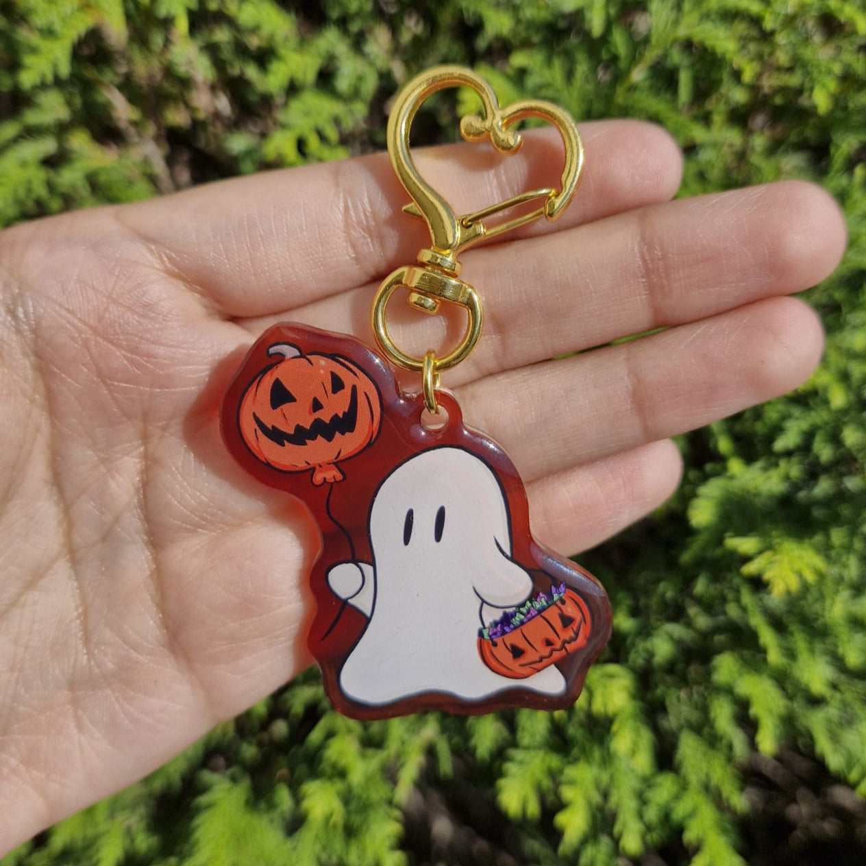 Ghost Trick or Treating Llavero